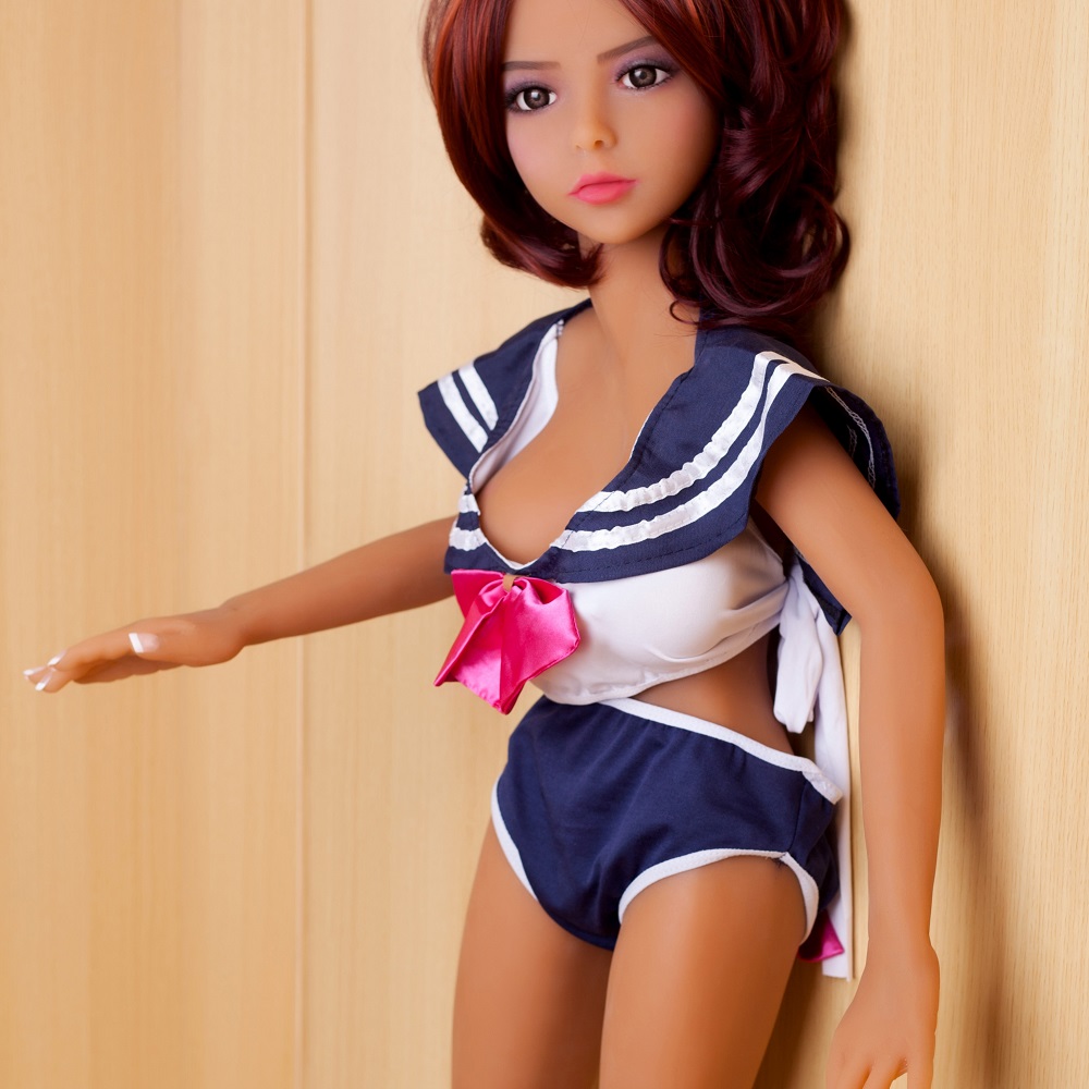 40in(100cm) Big Breasted Teen Ebony Love Mini Sex Doll