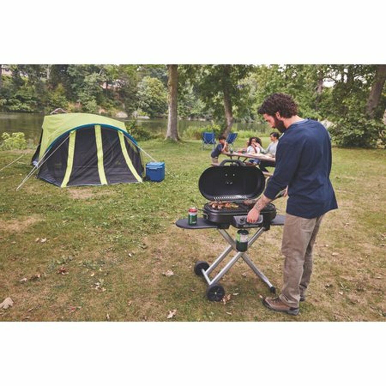 Coleman® RoadTrip™ 285 Standup Propane Gas Grill, Black