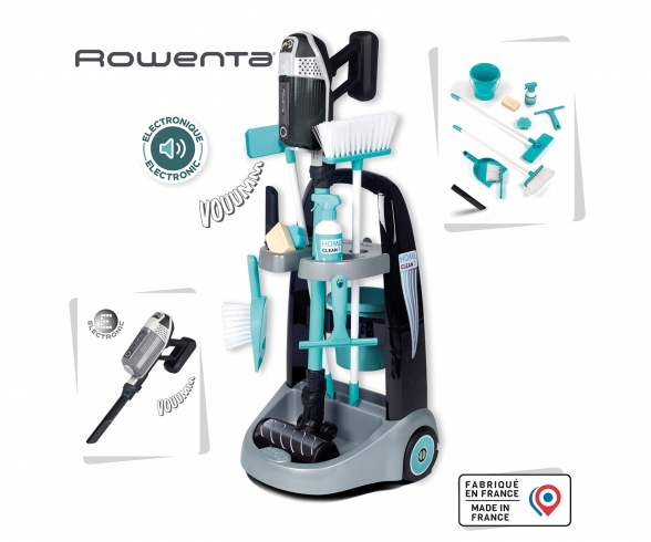 Rowenta Chariot De Ménage + Aspirateur balai