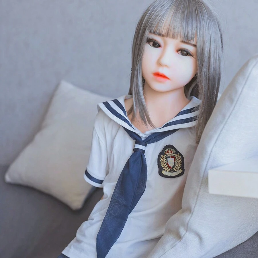 50in(125cm) Bianca Flat School Girl Premium Lifelike Mini Sex Doll