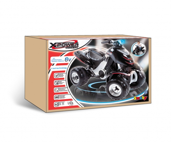 QUAD ELECTRONIQUE X POWER CARBONE Accessoires