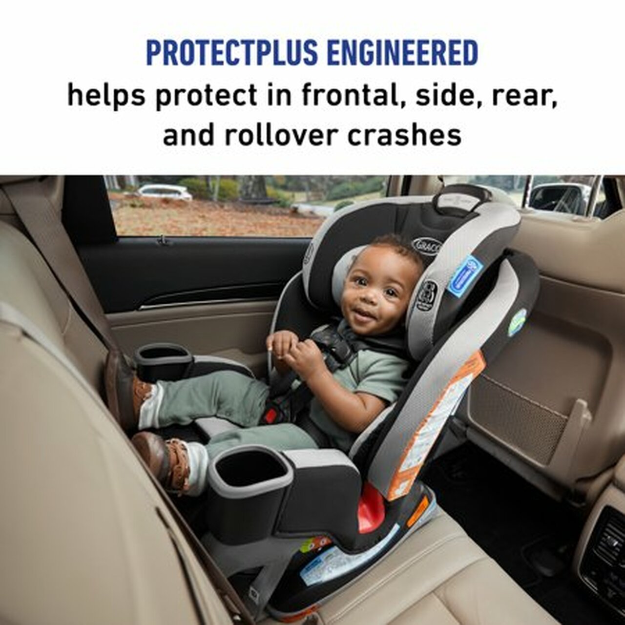 Graco Extend2Fit 3-in-1 Convertible Car Seat, Stocklyn