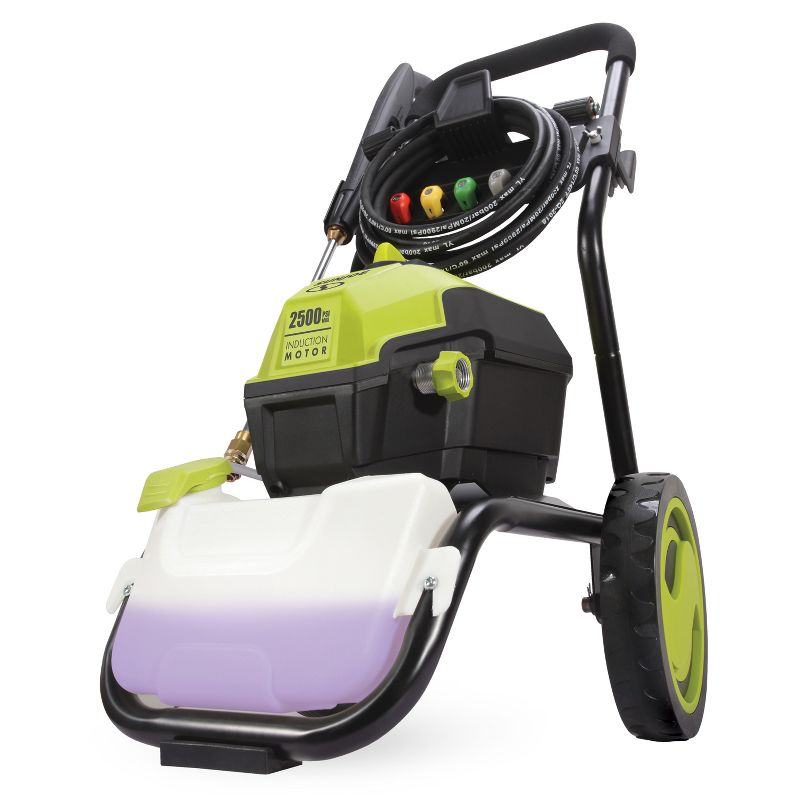 Sun Joe SPX4500 High Performance Induction Motor Electric Pressure Washer | 2500 PSI Max | 1.48 GPM | Roll Cage