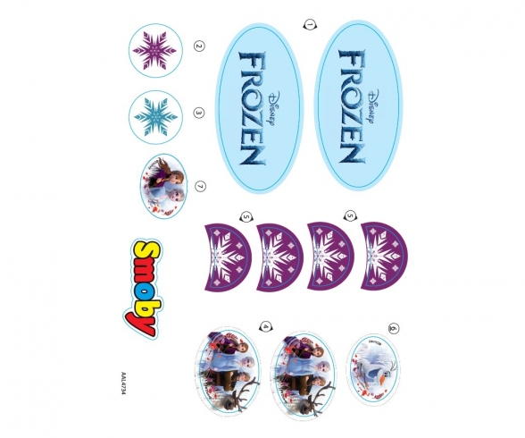 La Reine Des Neiges Plateau Tea Time XL Accessoires