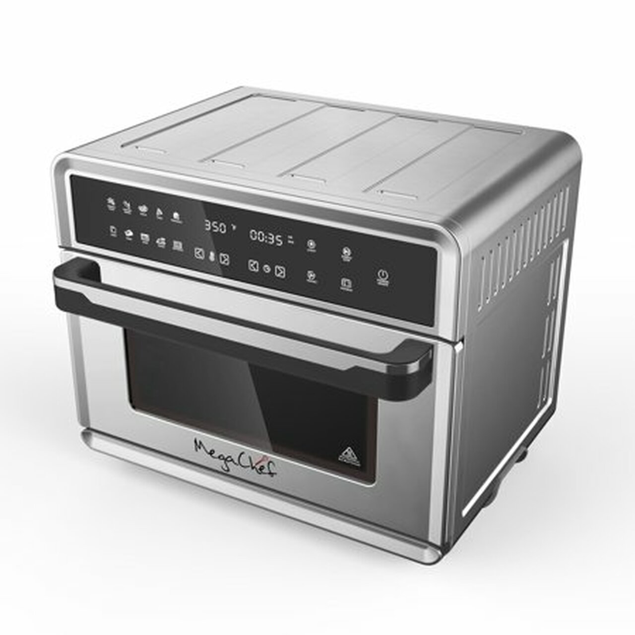 MegaChef 10 in 1 Electronic Multifunction 360 Degree Hot Air Technology Countertop Oven
