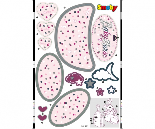 BN Valise Nursery 3 En 1 Accessoires