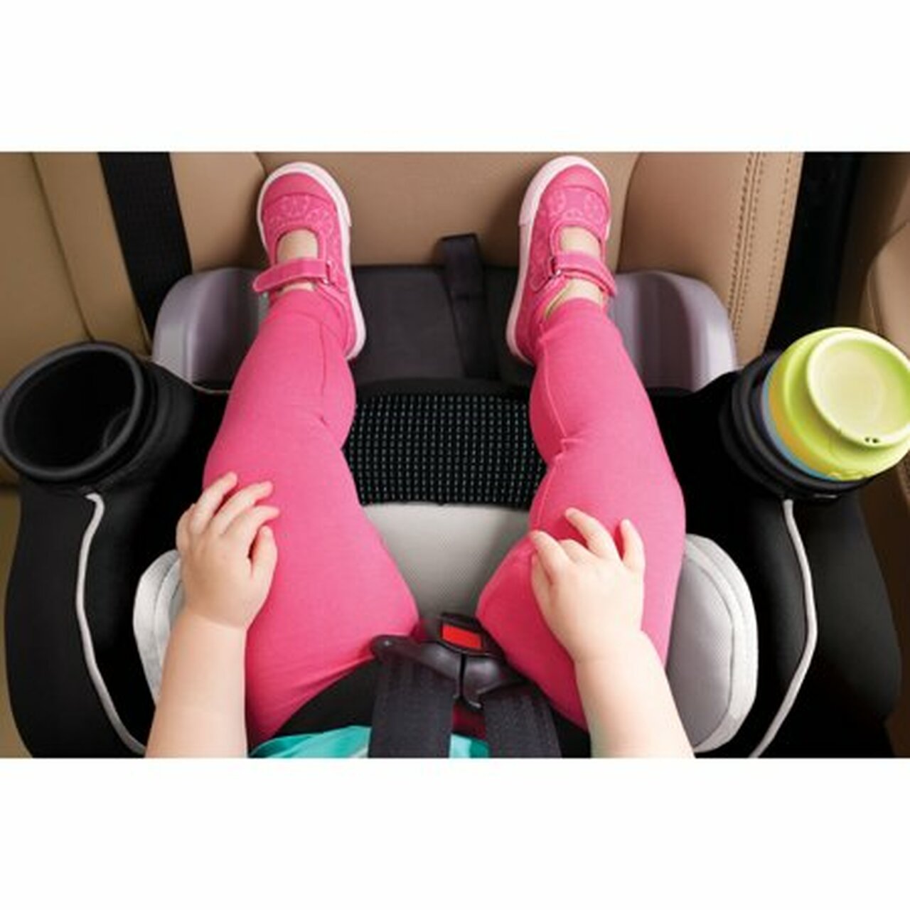 Graco 4Ever Extend2Fit 4-in-1 Convertible Car Seat, Clove White