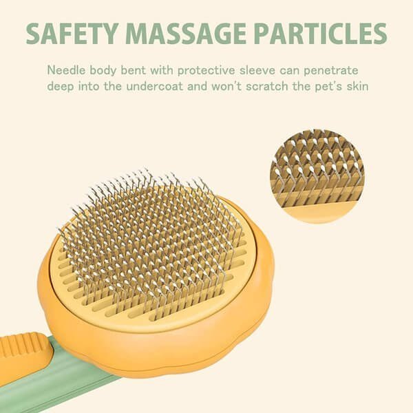 ????Pumpkin Pet Comb