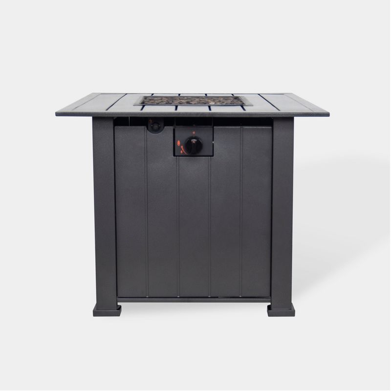 Camden 30″ Wide Square Fire Table – Brown – Threshold™