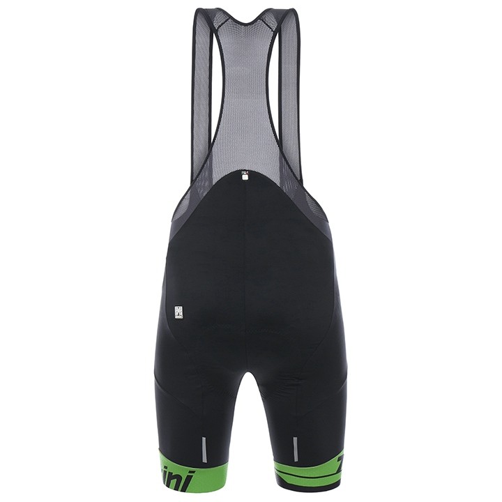 2017 Santini Photon 3.0 Yellow Cycling Bib Shorts