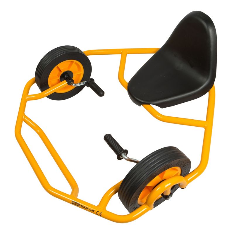 RABO powered by ECR4Kids My First Hand Cart, Industrial Grade Kids Bike – Yellow/Black