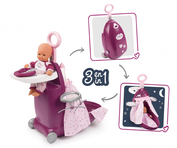 BN Valise Nursery 3 En 1 Accessoires