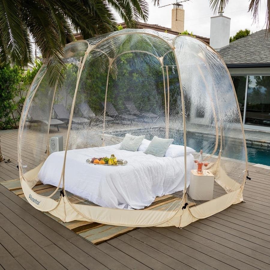 Alvantor Bubble Tent Pop Up Gazebo 12' x 12' Camping Tent