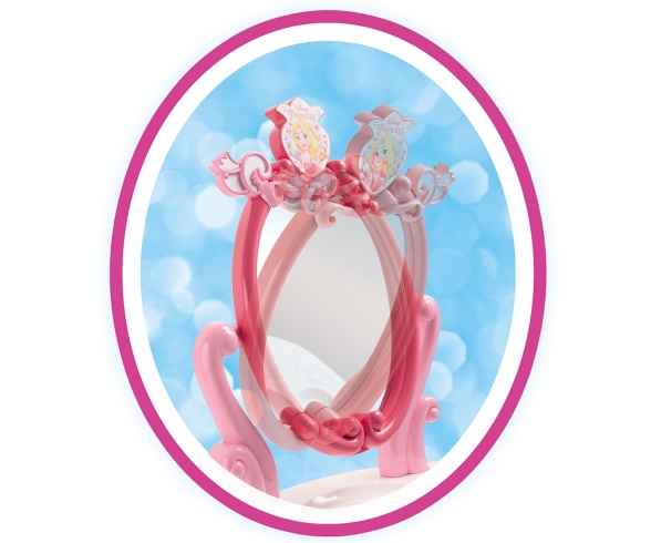 Disney Princess Coiffeuse 2 En 1 Accessoires