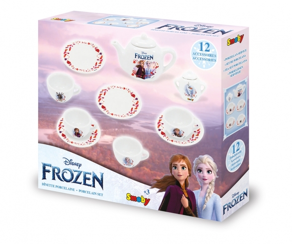La Reine Des Neiges Dinette Porcelaine