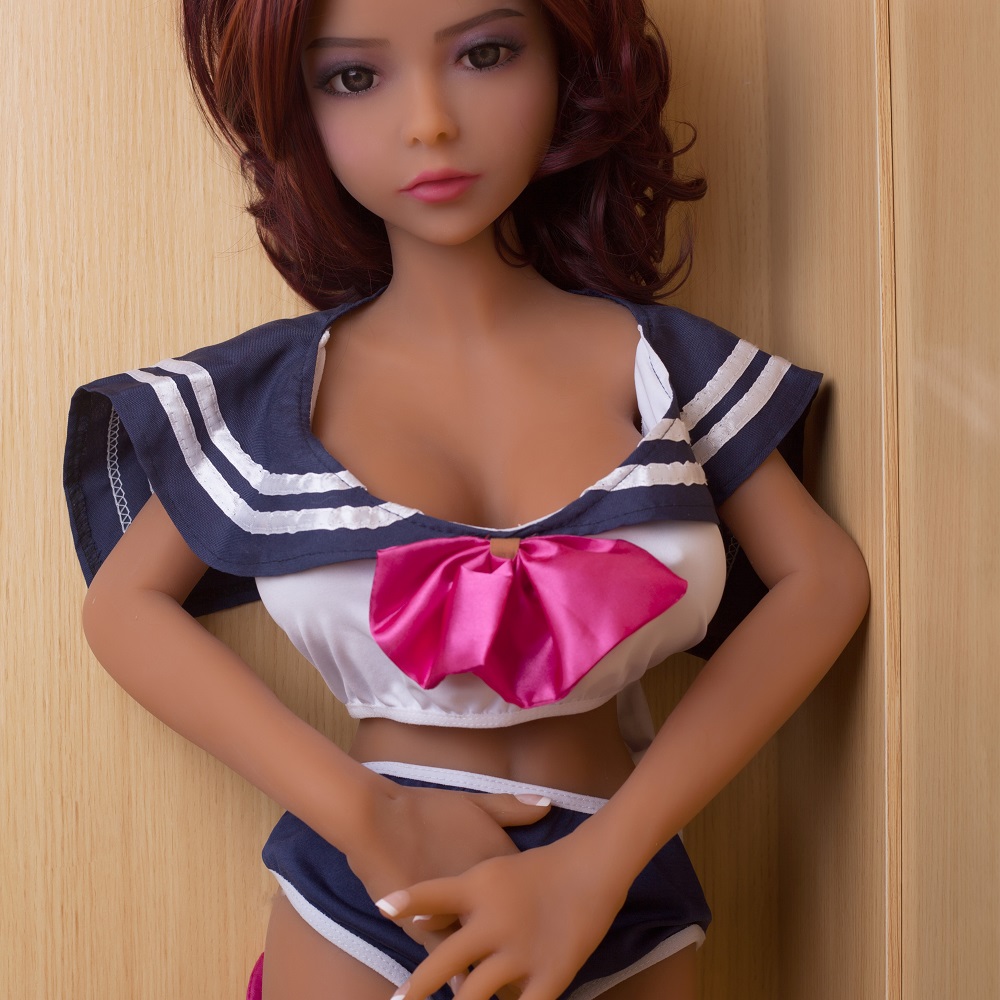40in(100cm) Big Breasted Teen Ebony Love Mini Sex Doll