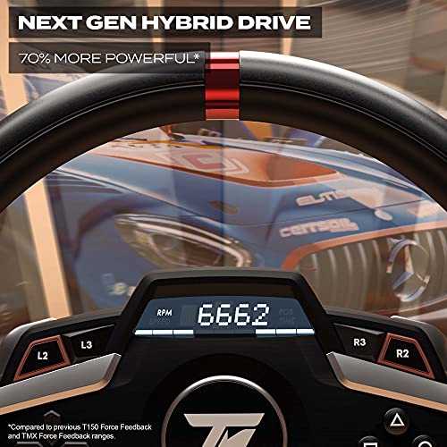 Thrustmaster T248 Racing Wheel and Magnetic Pedals, PS5, PS4, PC, HYBRID DRIVE