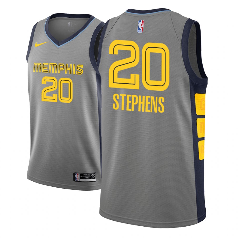 Men D.J. Stephens Grizzlies City Edition Jersey