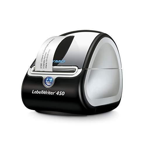 DYMO Label Printer LabelWriter 450 Direct Thermal Label Printer, Great for Labeling, Filing, Mailing, Barcodes and More, Home & Office Organization