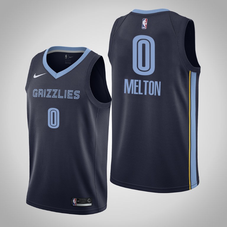 Grizzlies De'Anthony Melton Navy Swingman Icon Jersey