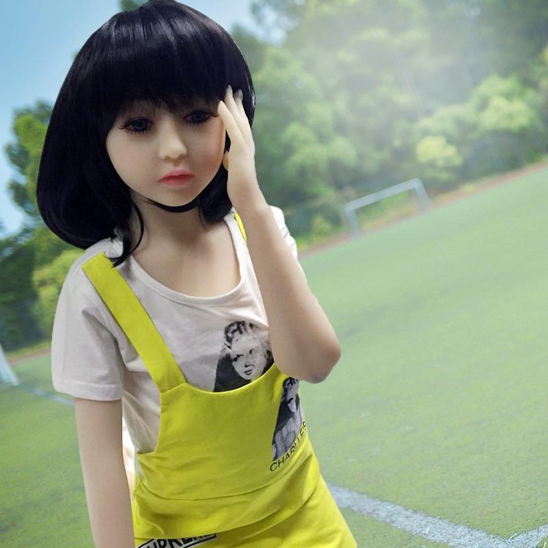50in(125cm) Charlotte Sex Doll Life Size Mini Sex Doll Flat Chest TPE Real Love Doll