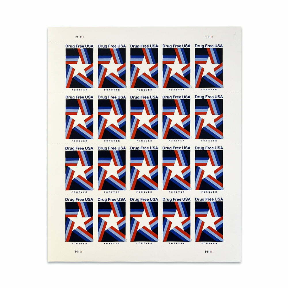 Drug Free USA Stamps