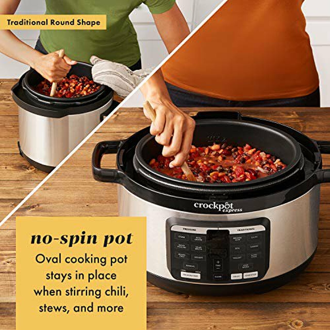 Crock-pot 2109296 Express Pressure Cooker, 6-Quart, Stainless Steel