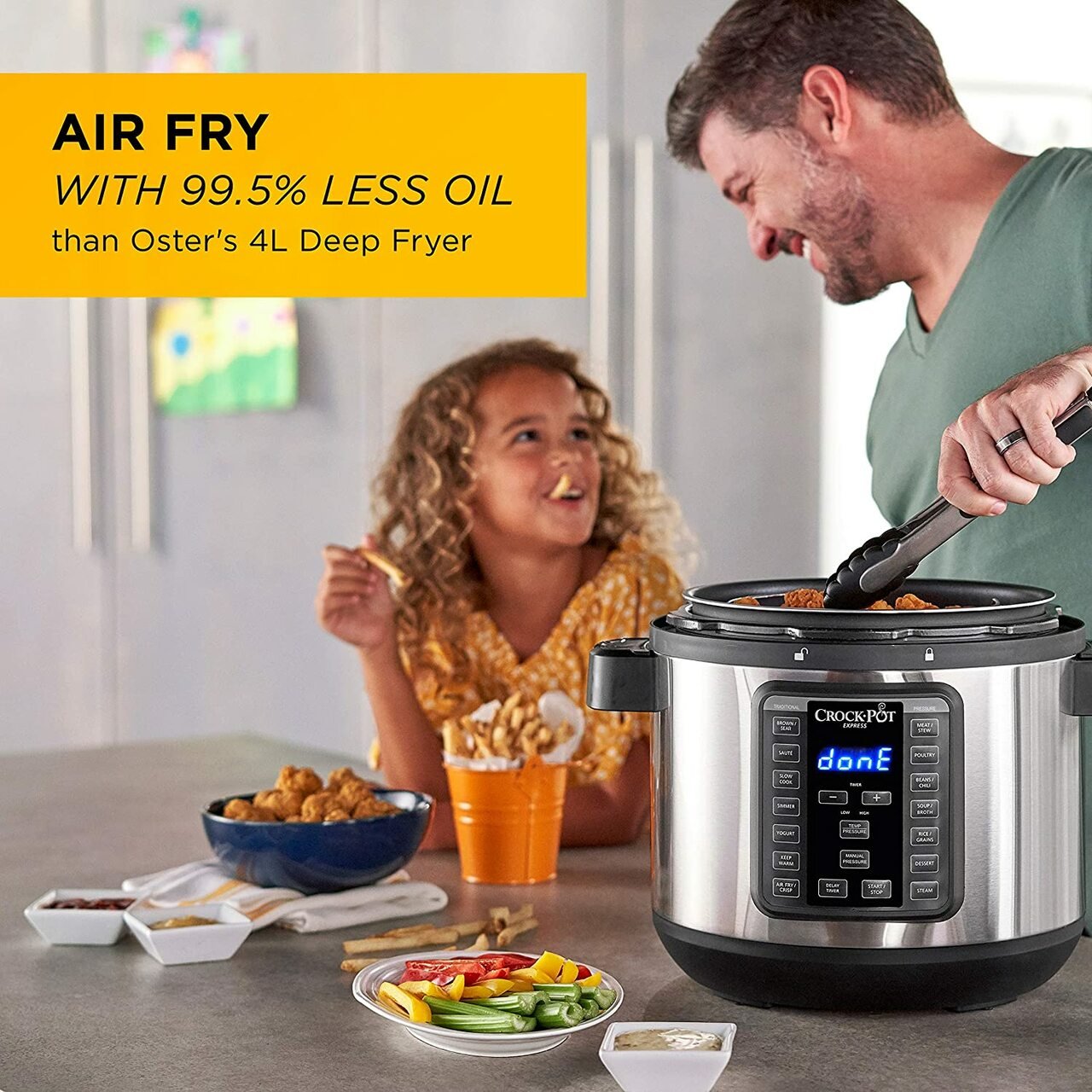 Crock-Pot SCCPPA800-V1 Express Crisp 8-Quart Pressure Cooker