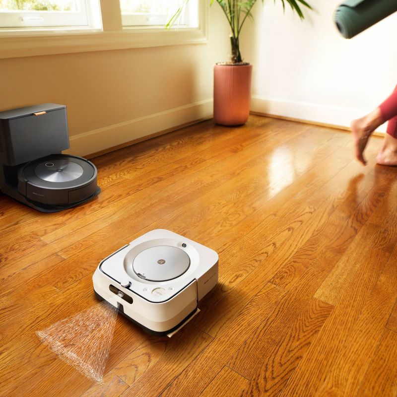 iRobot Roomba j7+ Wi-Fi Connected Self-Emptying Robot Vacuum with Obstacle Avoidance – Black – 7550