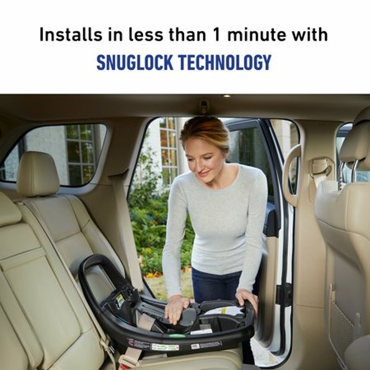 Graco SnugRide SnugFit 35 LX Infant Car Seat, Nash