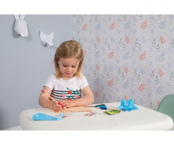 Kid Table Blanc Accessoires