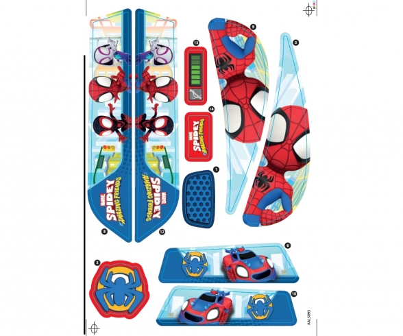 Spidey V8 Driver Accessoires