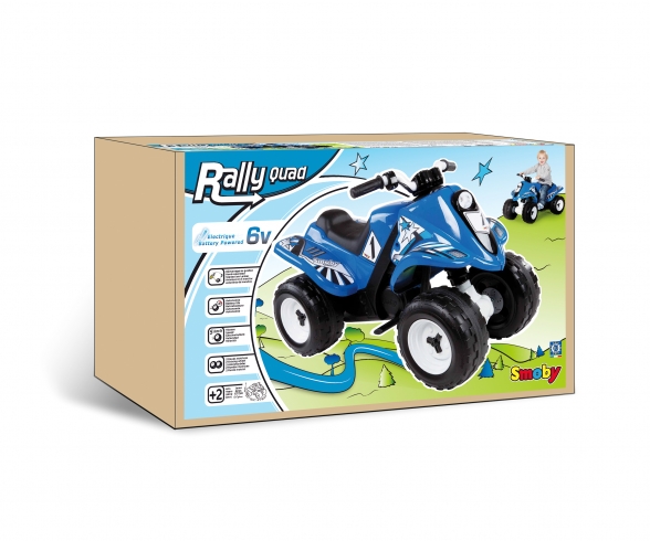 QUAD ELECTRIQUE RALLYE BLEU Accessoires