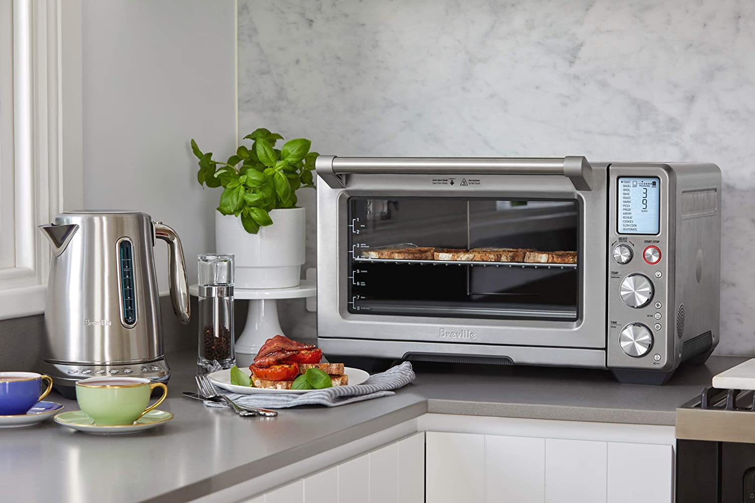Breville BOV845BSS Smart Oven Pro Countertop Convection Oven, Brushed Stainless Steel