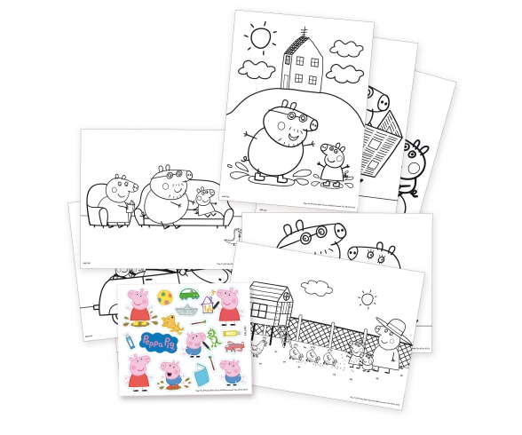Peppa Pig Pupitre Accessoires