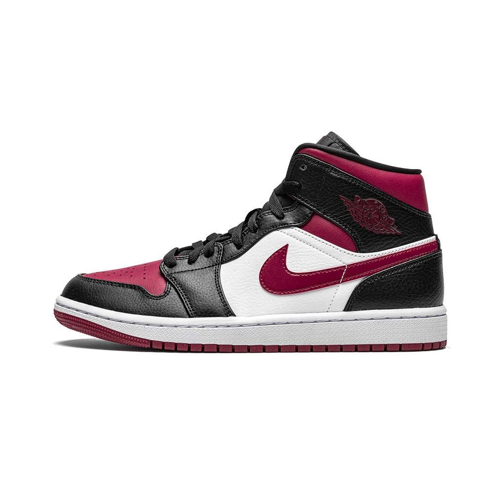 Air Jordan 1 Mid  ‘ Bred Toe ‘ 554724-066