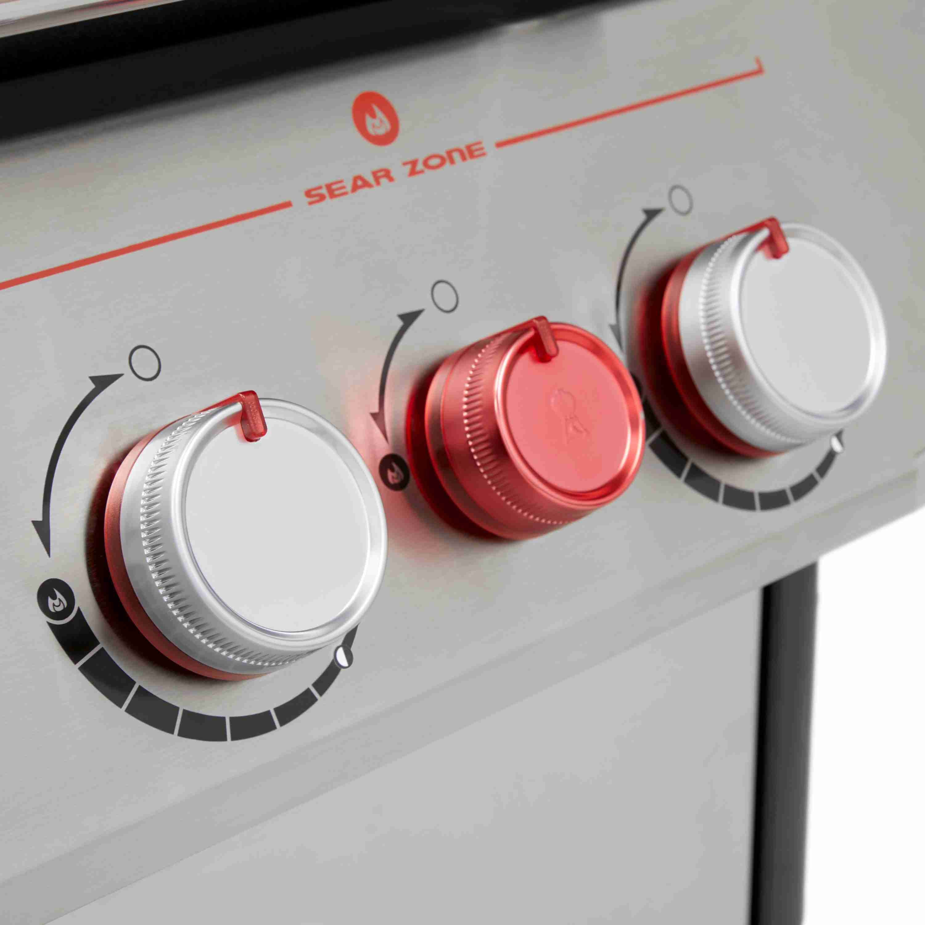 Weber - Genesis S-435 Propane Gas Grill - Stainless Steel