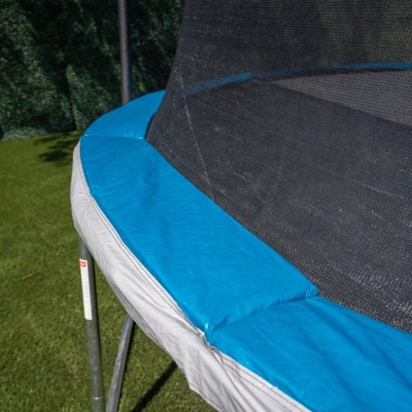 Pro 14' Trampoline with Safety Enclosure and Basketball System
