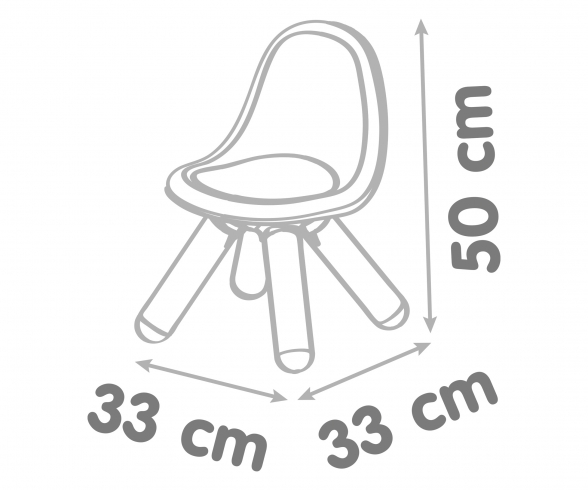 Kid Chaise Grise Accessoires