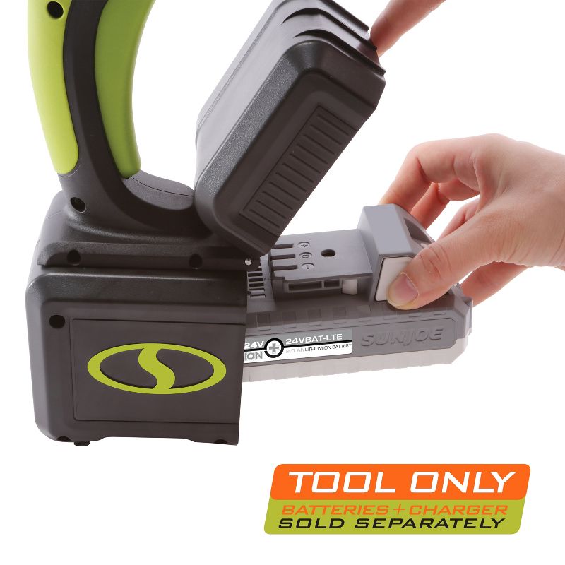 Sun Joe 24V-PP350-CT 24-Volt iON+ Power Cleaner | Tool Only | 350 PSI Max | 0.6 GPM Max.