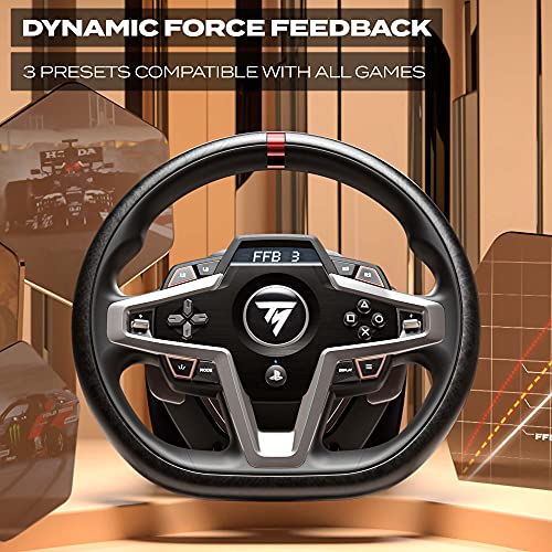 Thrustmaster T248 Racing Wheel and Magnetic Pedals, PS5, PS4, PC, HYBRID DRIVE