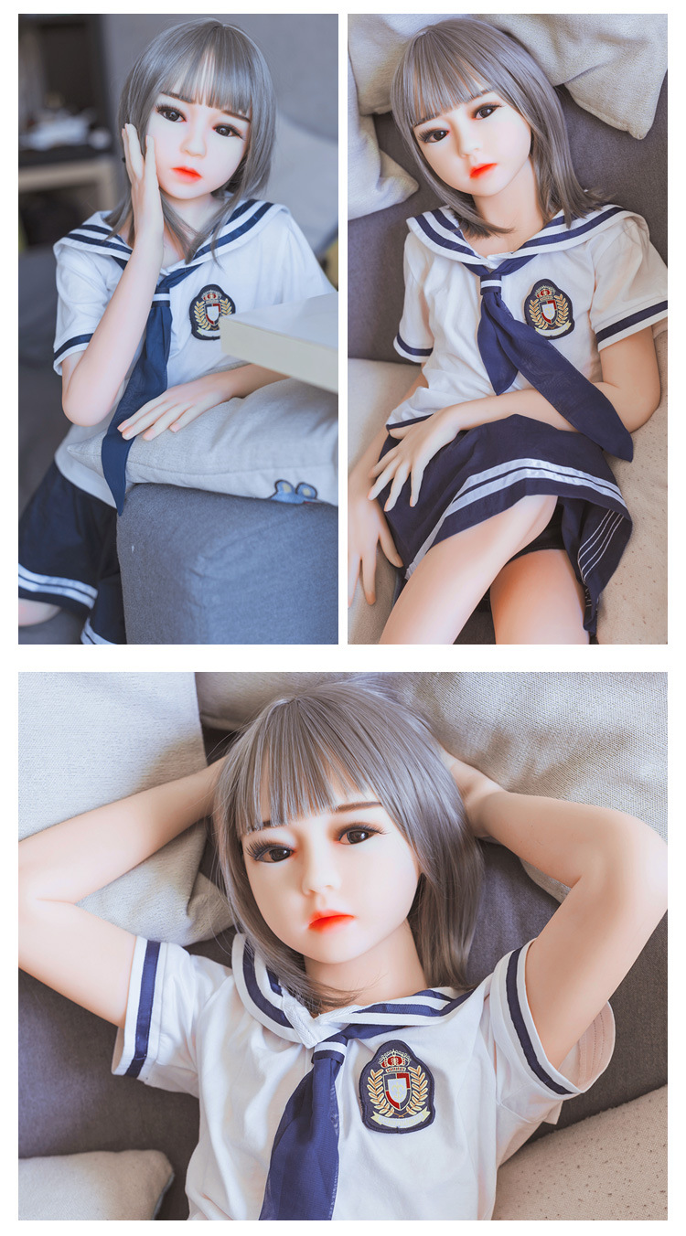 50in(125cm) Bianca Flat School Girl Premium Lifelike Mini Sex Doll