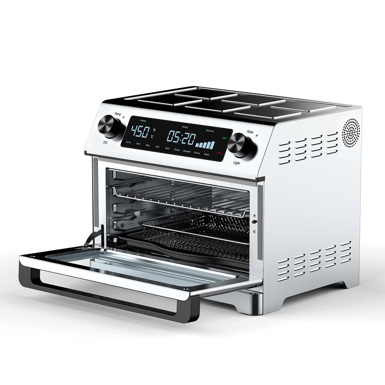 Instant Pot, Omni 9-In-1 Toaster Oven with Air Fry, Dehydrate, Toast, Roast, Bake, Broil, and Reheat