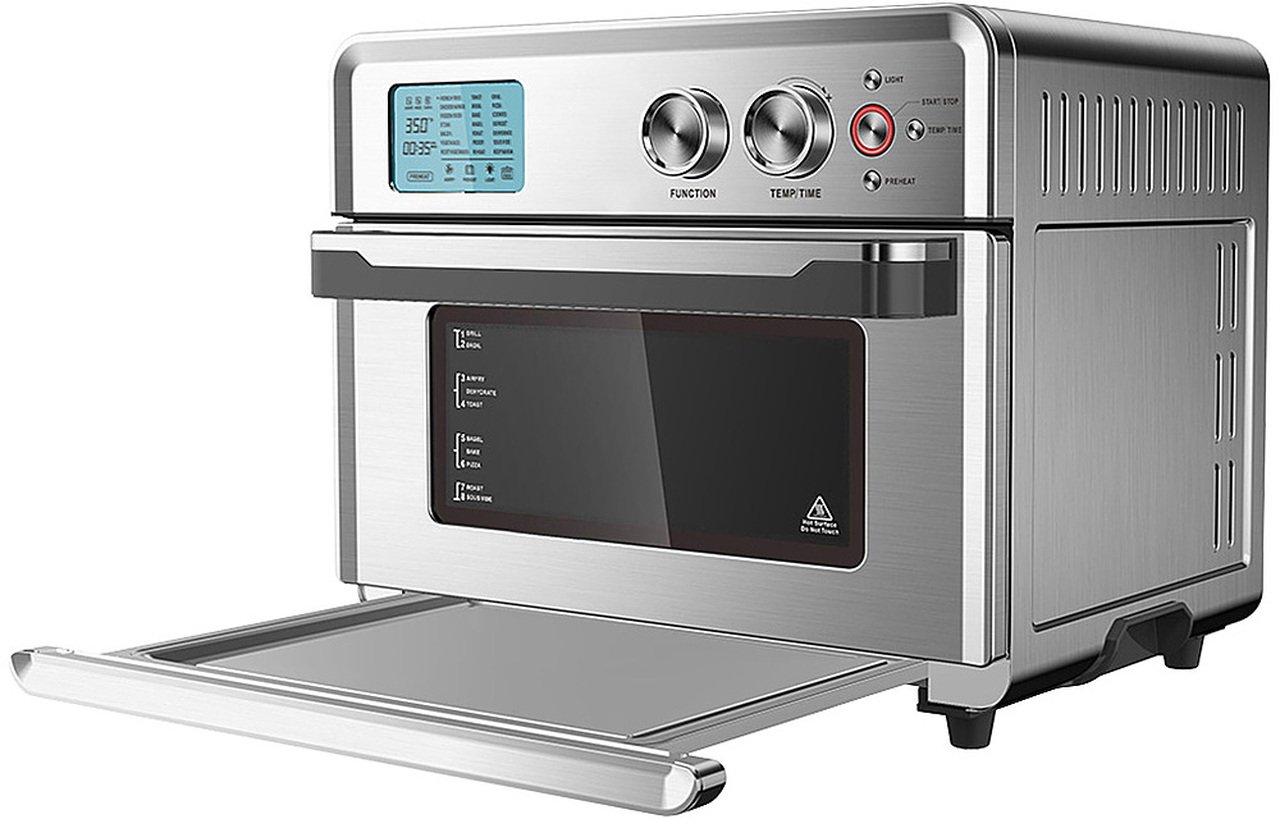 Emerald – 25 Liter Digital Air Fryer Oven – Silver