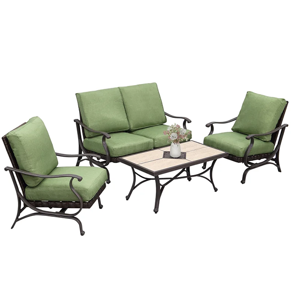Bewley 4 – Person Seating Group with Cushions