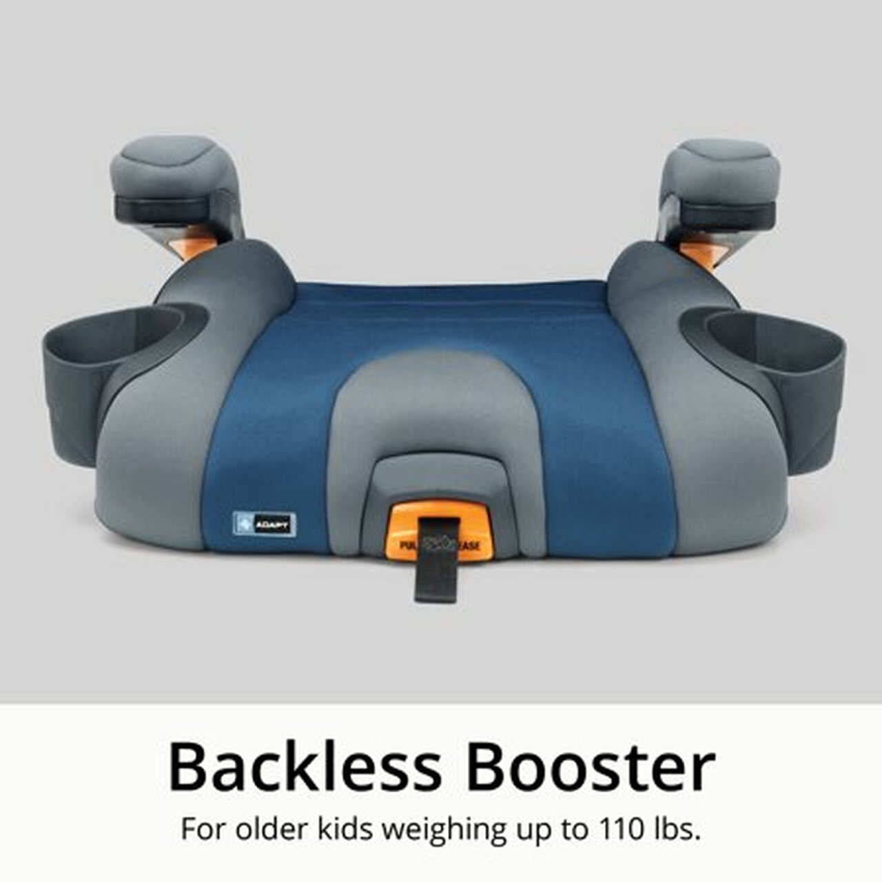 Chicco KidFit Adapt Plus 2-in-1 Belt Positioning Booster Car Seat, Vapor