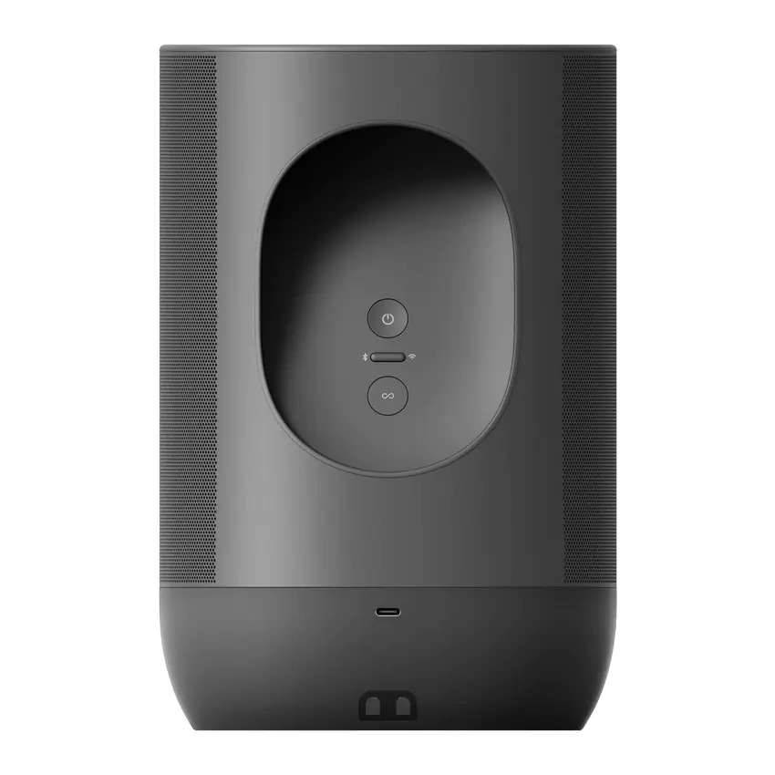 Sonos Move – Battery-powered Smart Speaker, Wi-Fi and Bluetooth with Alexa built-in – Black​​​​​​​