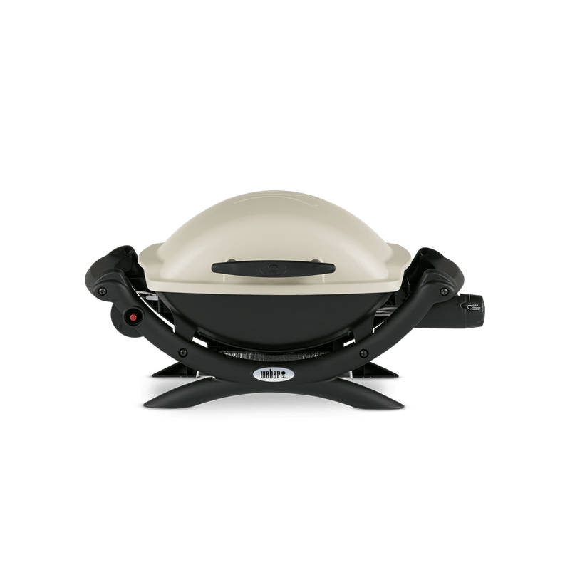 Weber Q 1000 1-Burner Portable Gas Grill, Titanium