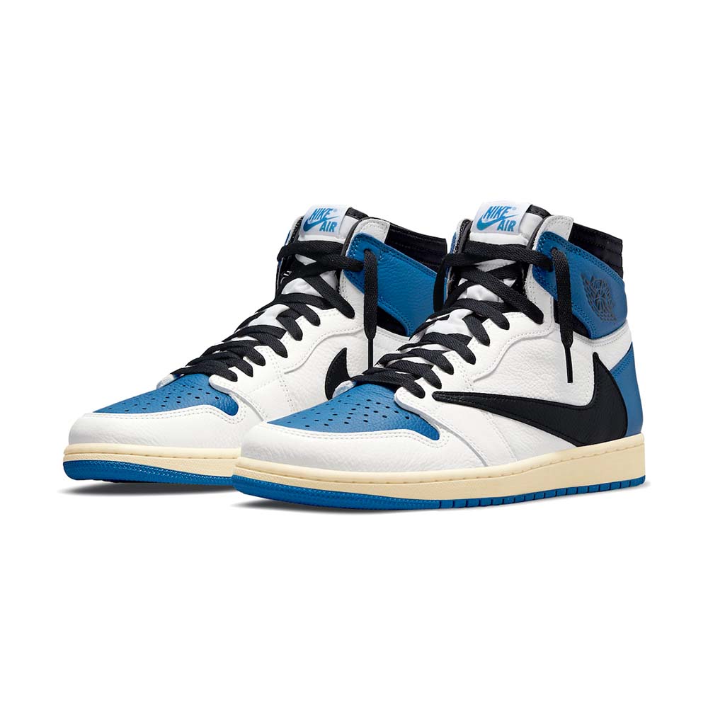 Travis Scott x Fragment x Air Jordan 1 High OG SP  ‘ Military Blue ‘ DH3227-105