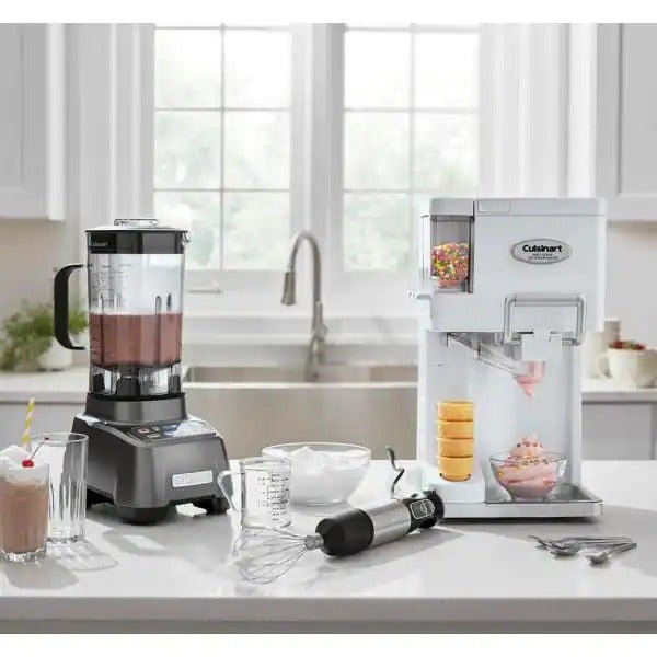 1.5 Qt. White Soft Serve Ice Cream Maker